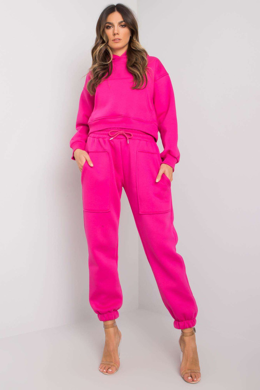 Sada fuchsiových bavlněných tepláků...