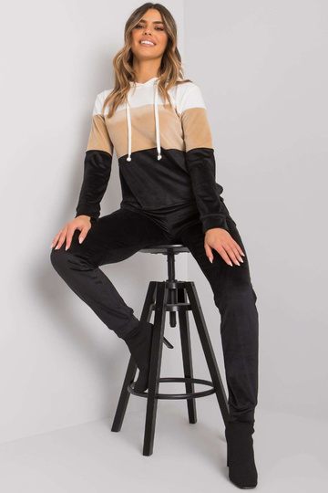 Černobílý velurový komplet... 2