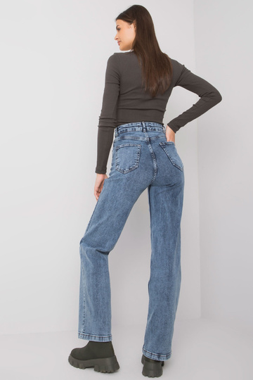 Modré džíny pro ženy běžné...