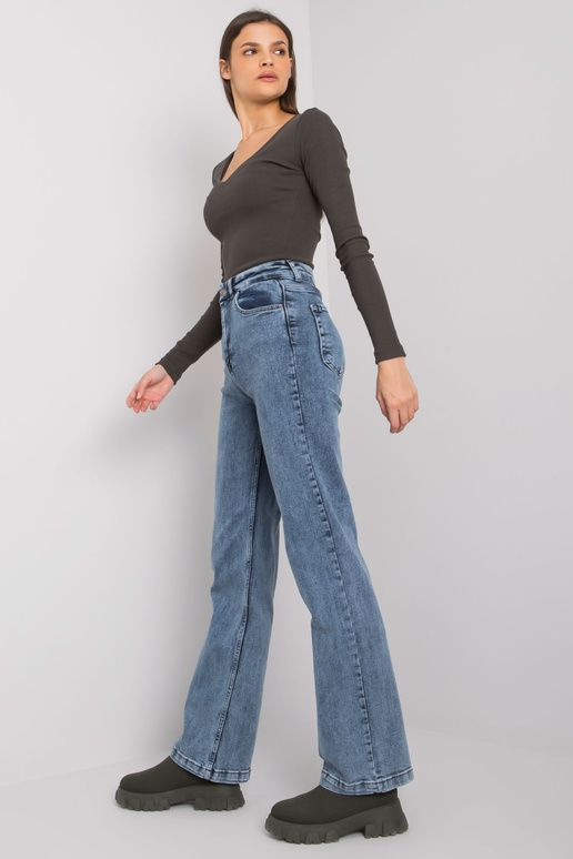 Modré džíny pro ženy běžné Fortaleza