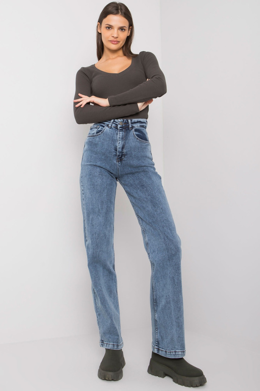 Modré džíny pro ženy běžné Fortaleza