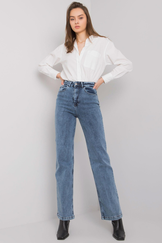 Modré džíny pro ženy běžné Fortaleza