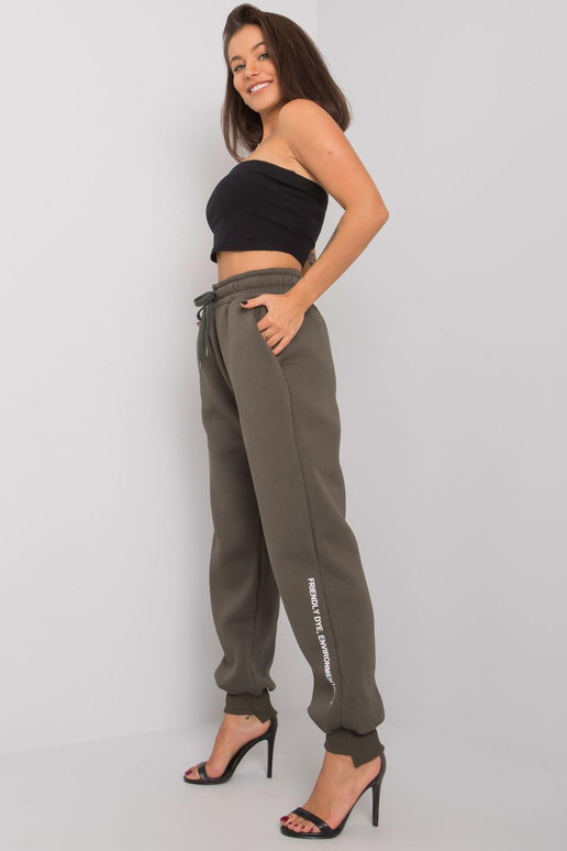 Tmavé khaki dámské tepláky Atlanta Tmavé khaki dámské tepláky Atlanta