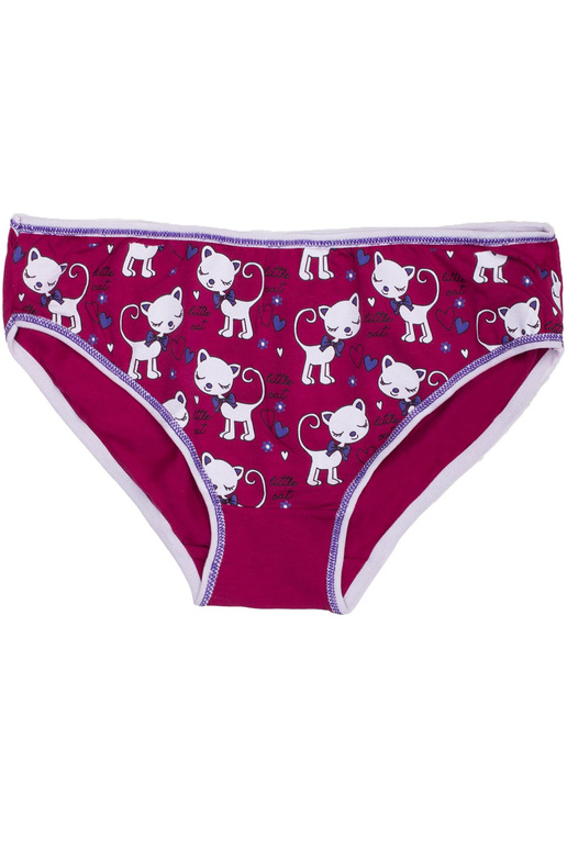 Bavlněné vínové kalhotky pro holčičku