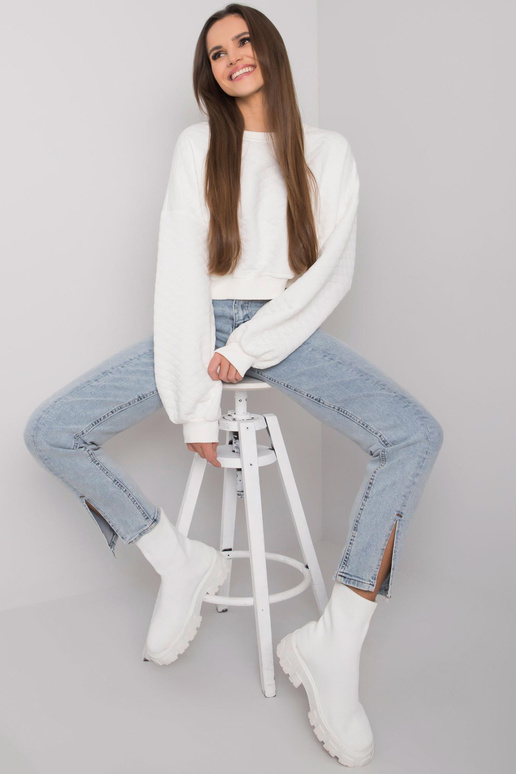 Prošívaná mikina Ecru Crystal