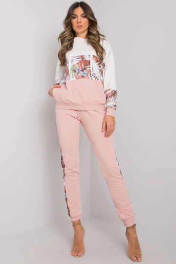 Ecru růžová bavlněná...