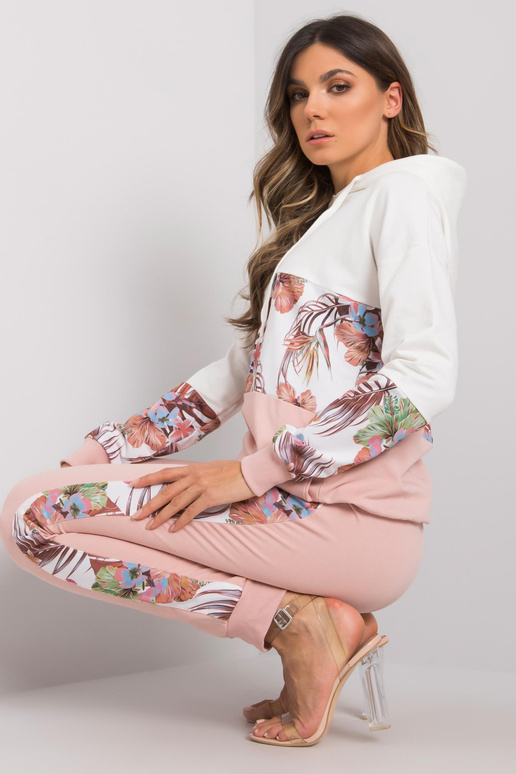 Ecru růžová bavlněná dvoudílná... Ecru růžová bavlněná dvoudílná...