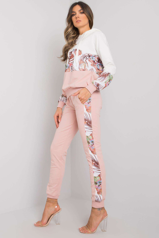 Ecru růžová bavlněná dvoudílná... Ecru růžová bavlněná dvoudílná...