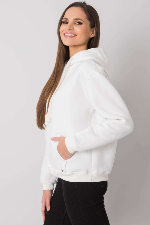 Ecru dámská klokaní mikina Georgie