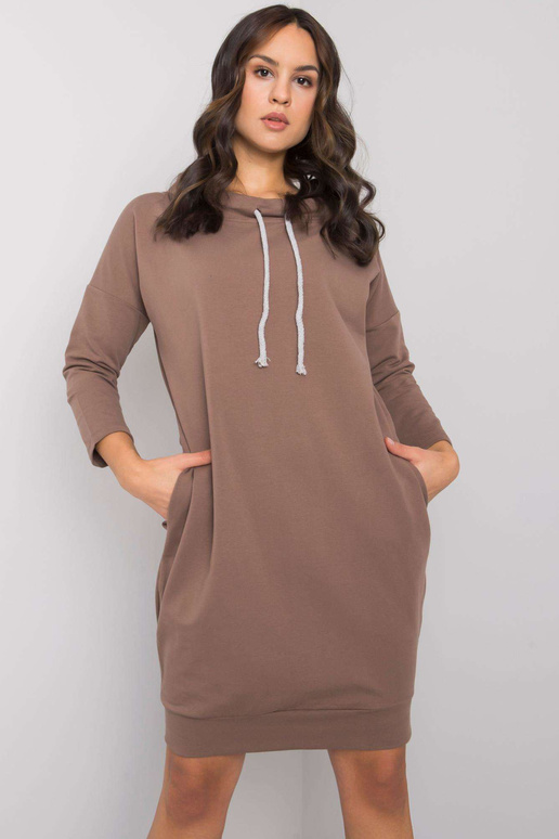 Šaty-RV-SK-4597-1,97-hnědé