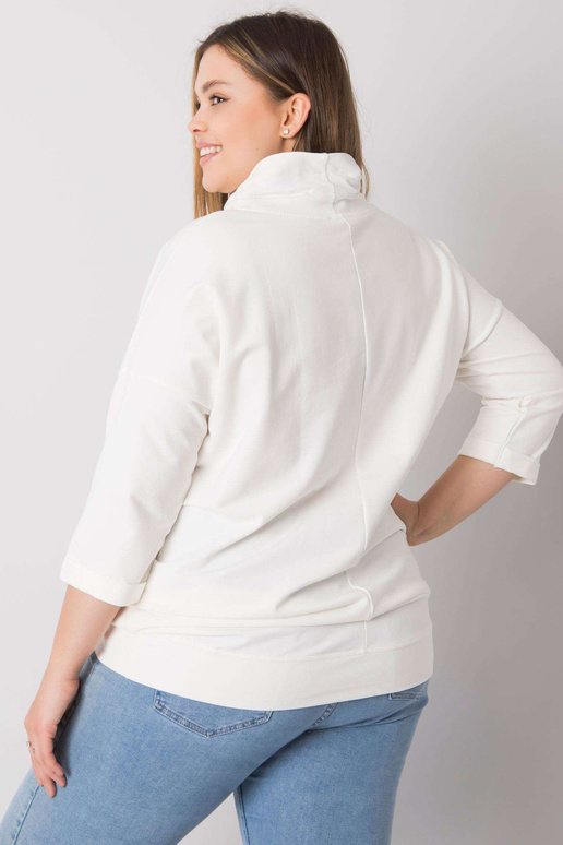 Ecru halenka plus velikosti s...