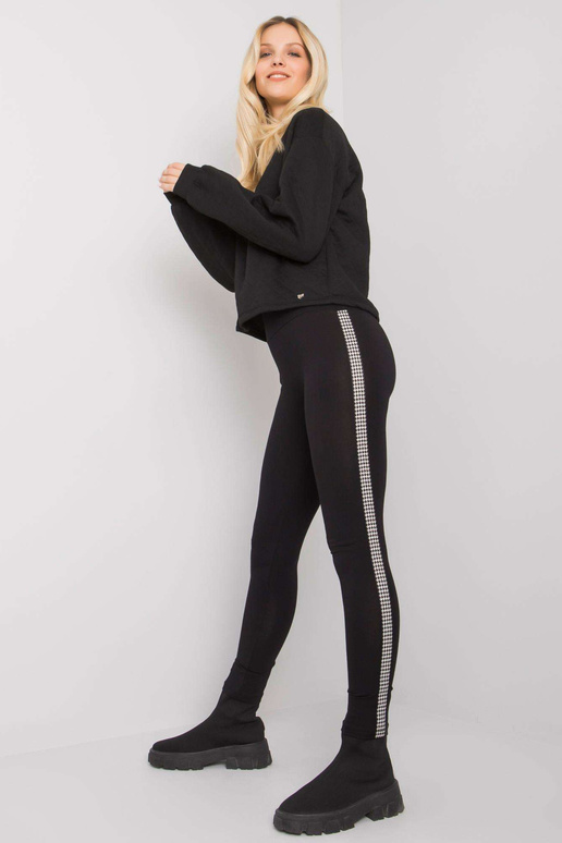 Dámské černé bavlněné legíny Jasmine...