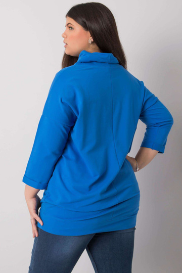 Tmavě modrá halenka větší... 2