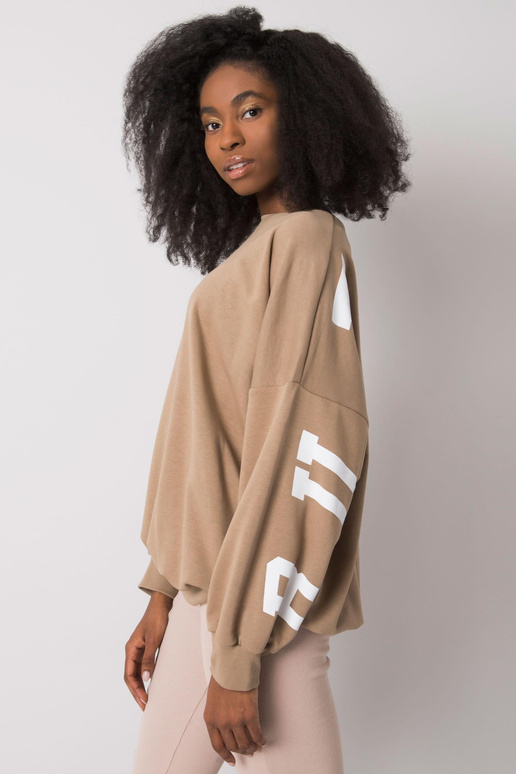 Béžová mikina s potiskem od Brooke