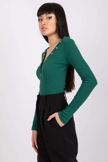 Tmavě zelená proužkovaná...