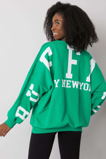 Zelená mikina s potiskem od... 2