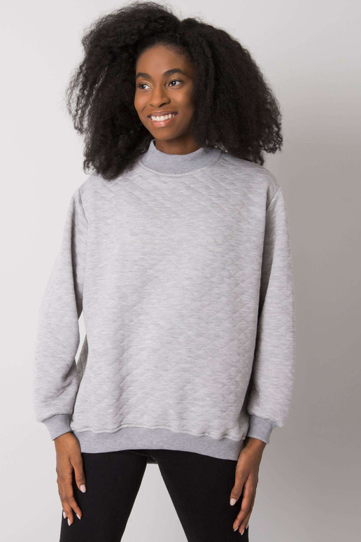 Šedá prošívaná mikina Chloe