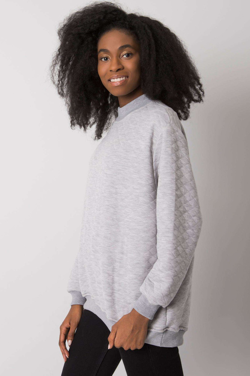 Šedá prošívaná mikina Chloe