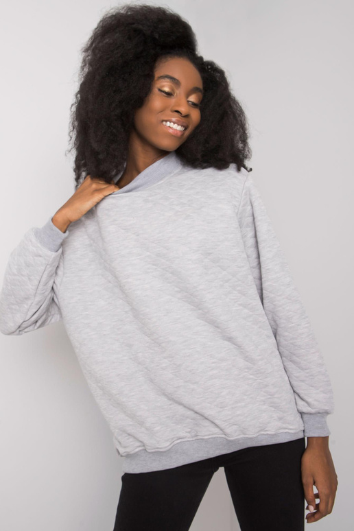 Šedá prošívaná mikina Chloe