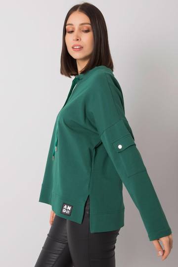 Tmavě zelená halenka plus... 2