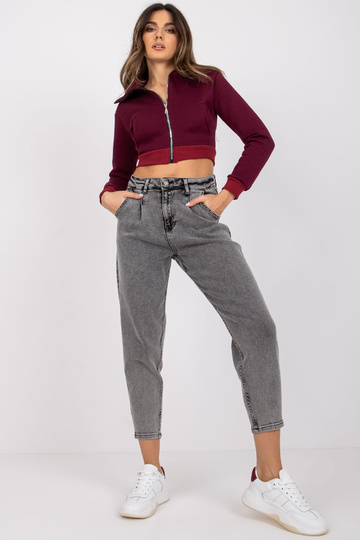 Tmavě šedé kalhoty Jessie... 2