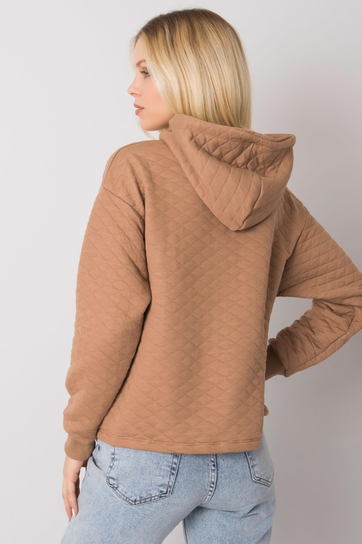 Camel prošívaná mikina basic Melanie