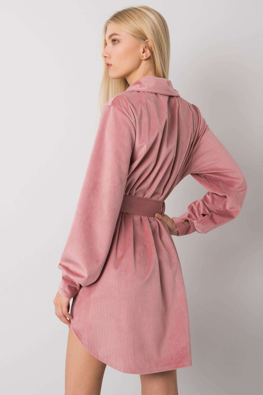 Špinavé růžové šaty šaty Abilene