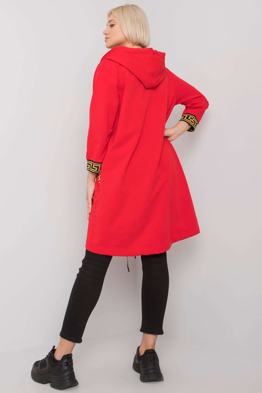 Červená lisabonská dámská mikina s...