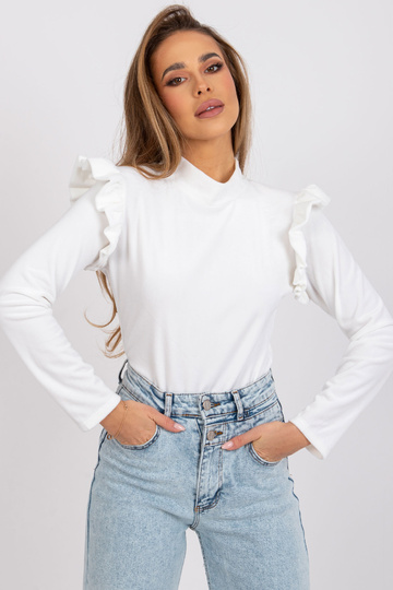 Bílá velurová halenka... 2