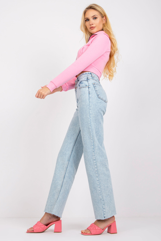 Světle modré rovné džíny Lorrin