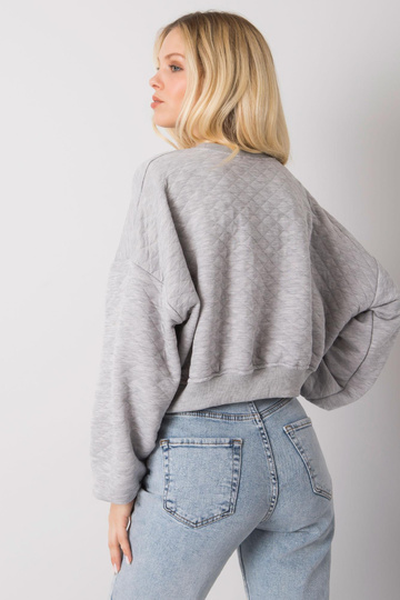 Šedá křišťálová prošívaná... 2