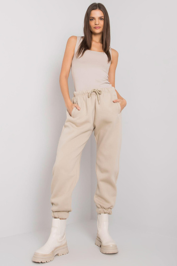 Béžové bavlněné tepláky... 2