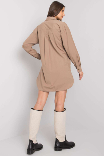 Tmavě béžová bavlněná...