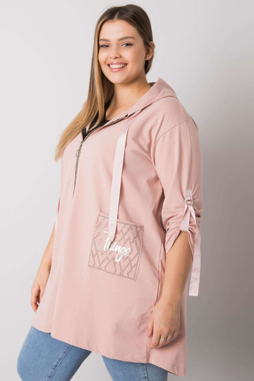 Špinavě růžová plus size... 2