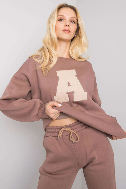 Hnědá dvoudílná sada Rogers