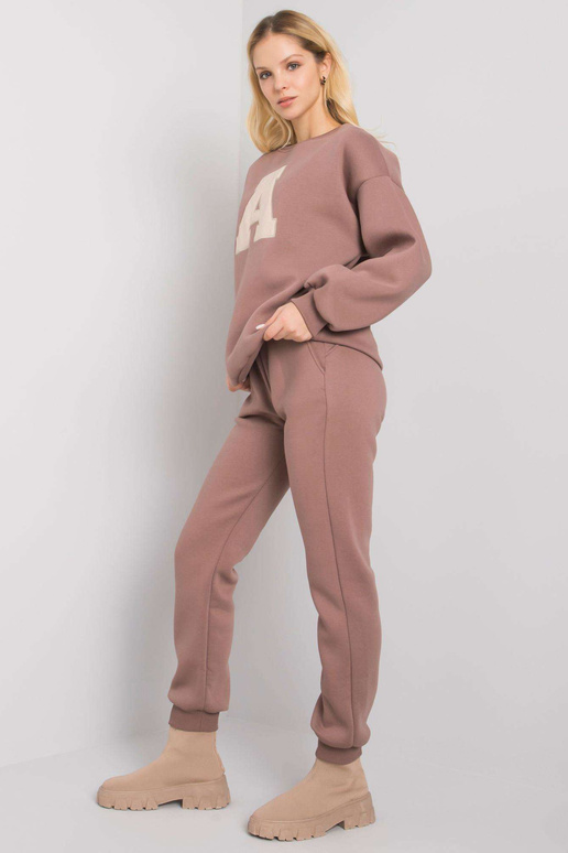 Hnědá dvoudílná sada Rogers