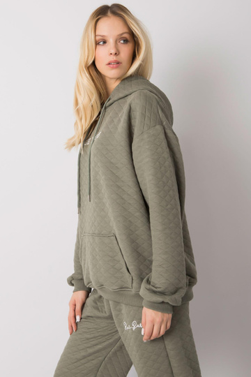 Lehká khaki mikina s...