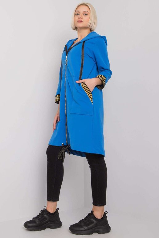 Tmavě modrá lisabonská dámská mikina...