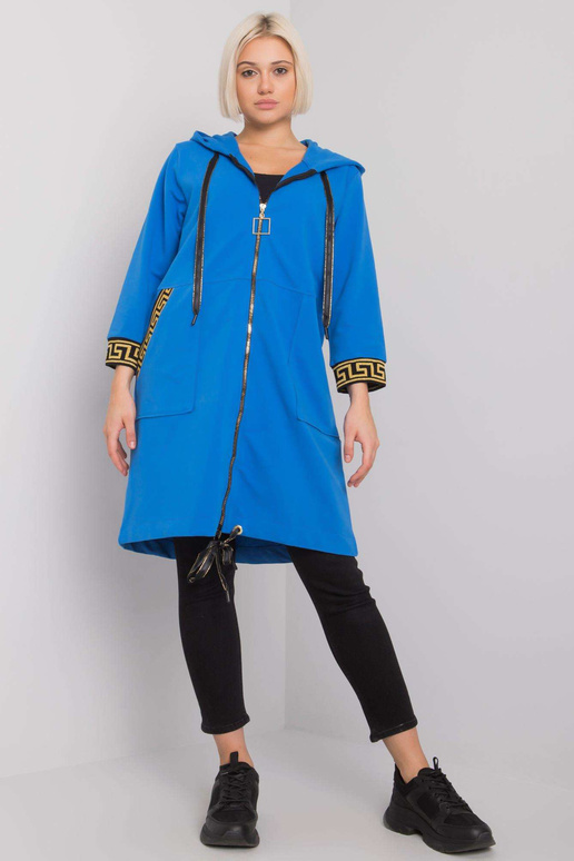 Tmavě modrá lisabonská dámská mikina...