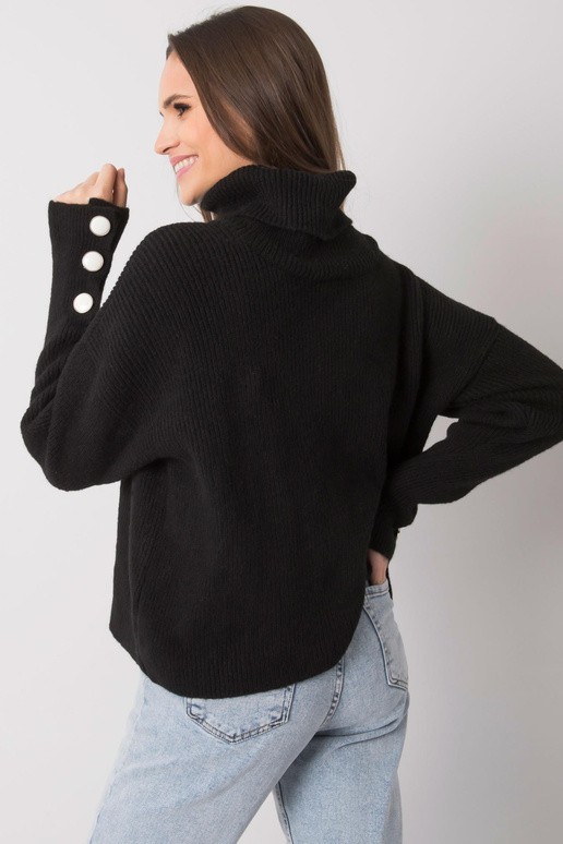 Dámský černý rolák Emrie RUE PARIS