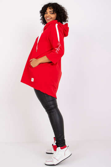 Miley červená mikina plus... 2