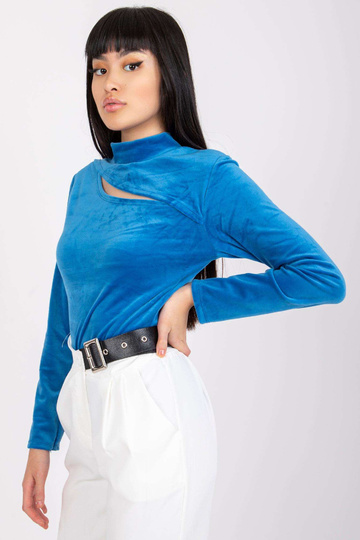 Dámská modrá velurová... 2