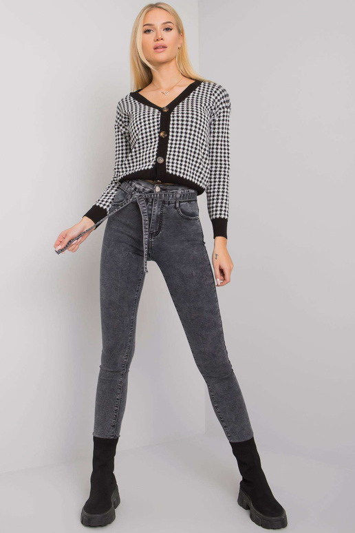 Šedé vypasované džíny s Lexingtonovým...