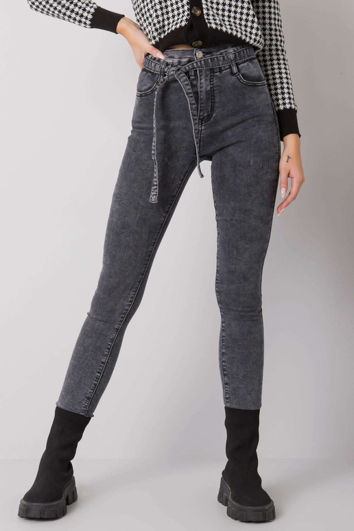 Šedé vypasované džíny s Lexingtonovým...