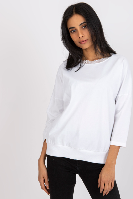 Bílá halenka se zavazováním Wioleta...