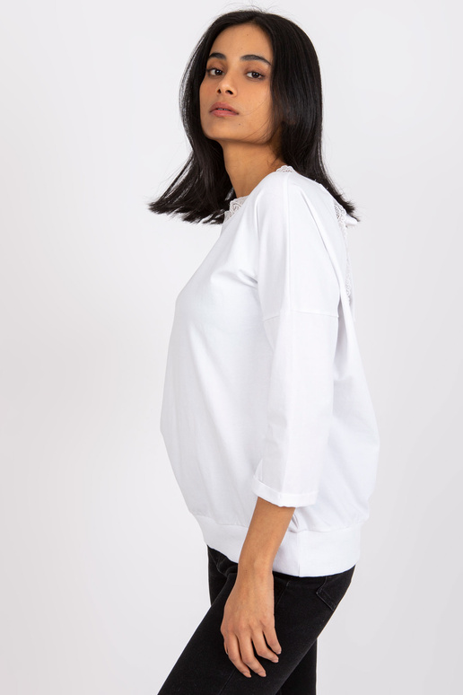 Bílá halenka se zavazováním Wioleta...