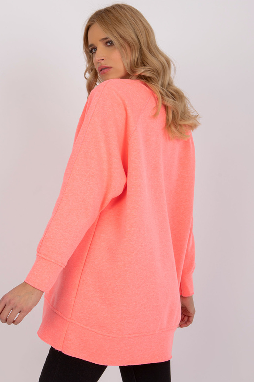 Fluo růžová mikina pro ženy Manacor