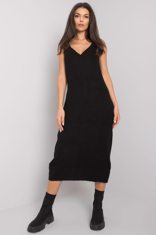 Černá dvoudílná pletená souprava...