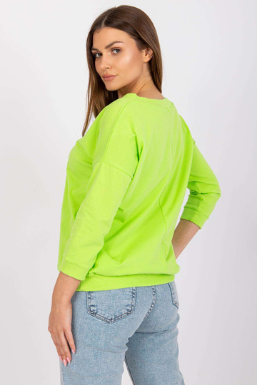 Fluo zelená halenka basic...