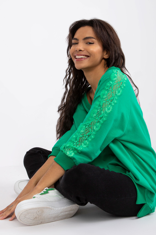 Zelená ležérní halenka Leja RUE PARIS